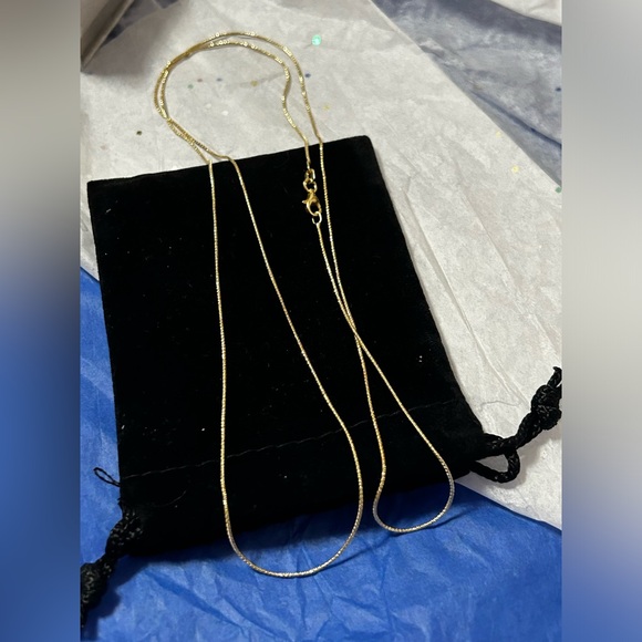 NWT Italian 14Kt/Sterling Chain - Picture 5 of 6